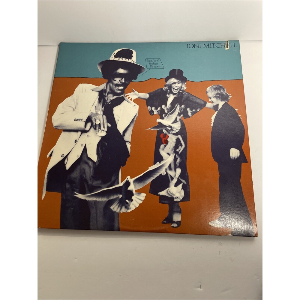 Joni Mitchell Don Juan's Reckless Daughter Vinyl Double LP 1977 - Clean! Promo